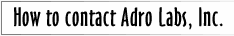 Contact Adro Labs